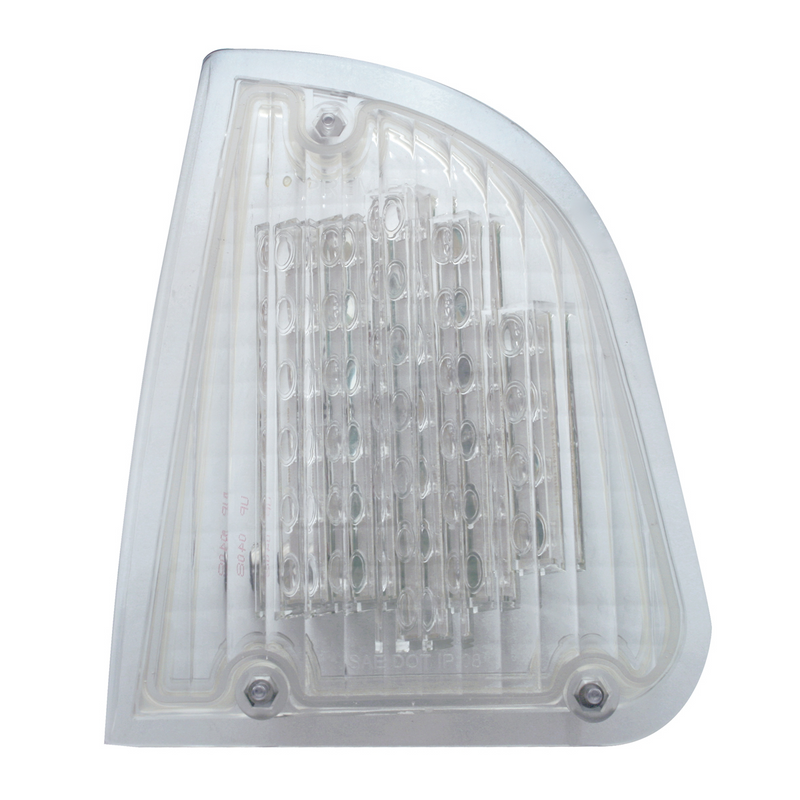 United Pacific 29 LED Turn Signal Light For 1985-2007 Kenworth T600 (Driver) Amber LED/Clear Lens 39338