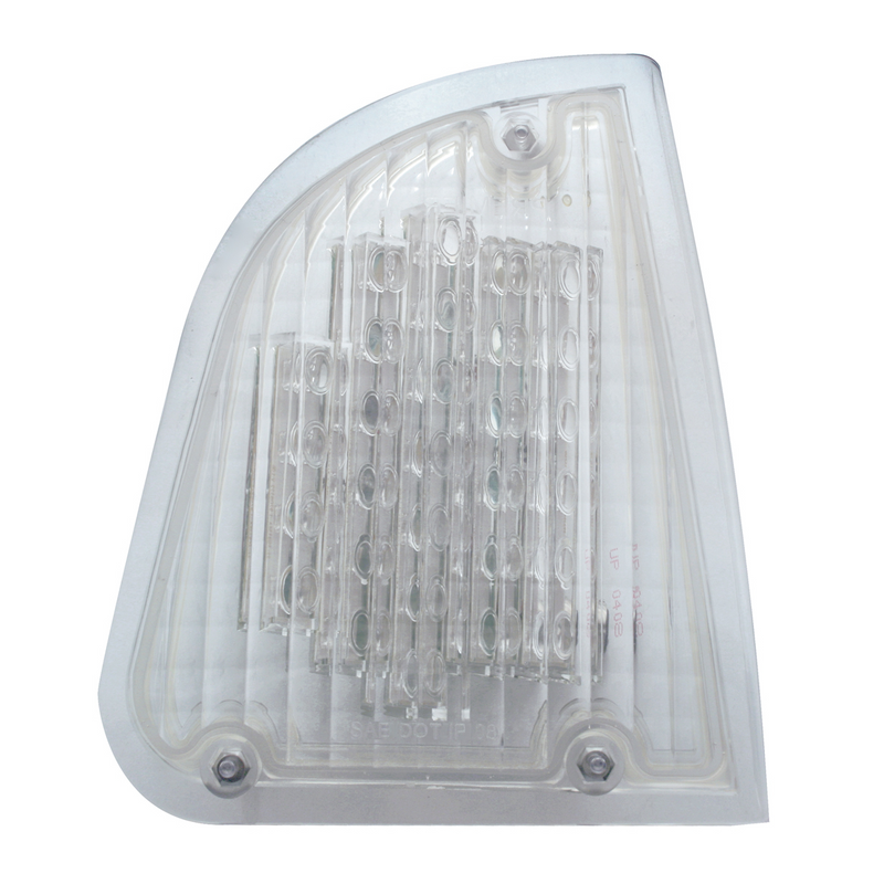 United Pacific 29 LED Turn Signal Light For 1985-2007 Kenworth T600 (Passenger) Amber LED/Clear Lens 39339