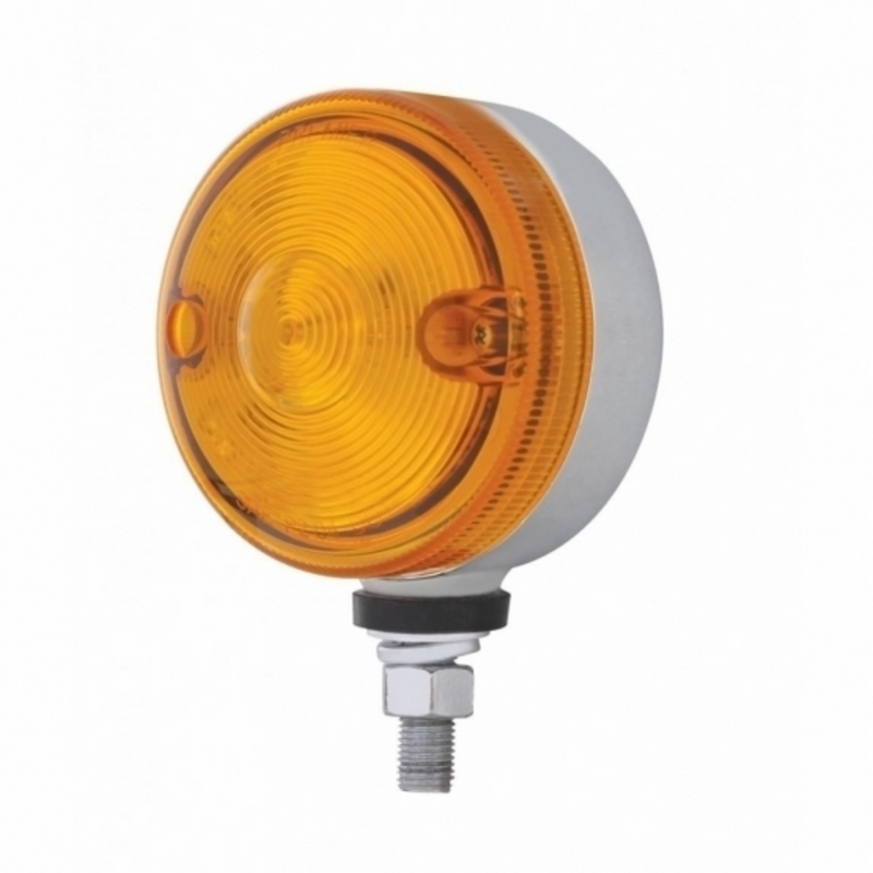 United Pacific 15 LED 3" Dual Function Single Face Light Amber LED/Amber Lens 39432