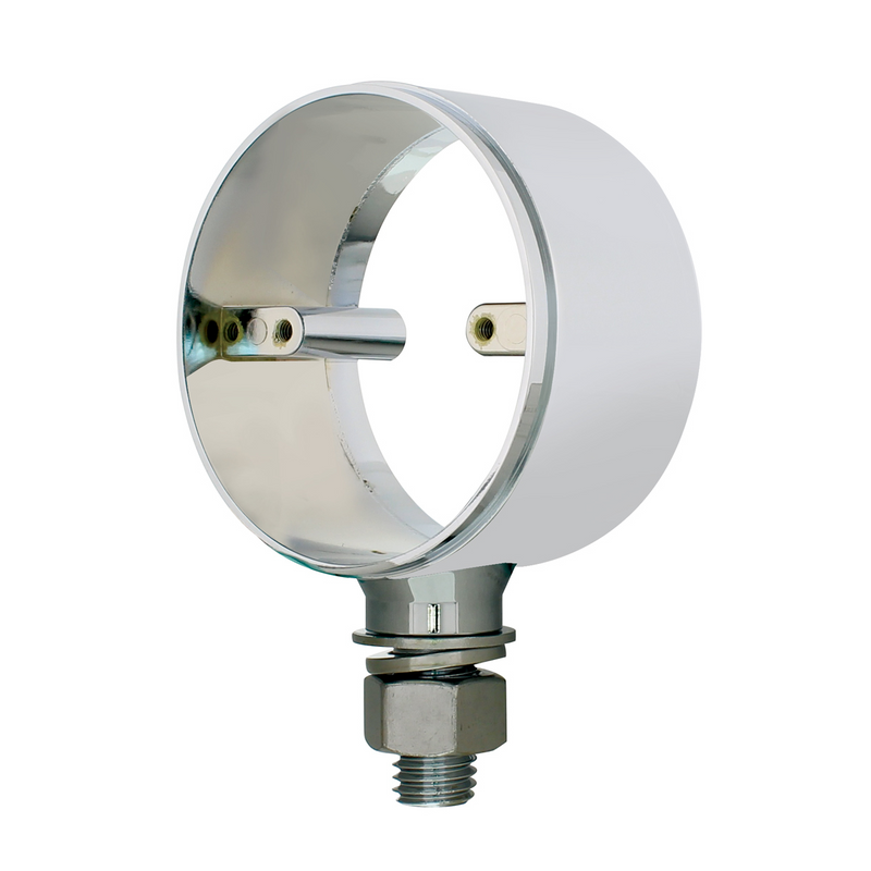 United Pacific Chrome Die Cast Double Face Light Housing Only (Bulk) 39544B