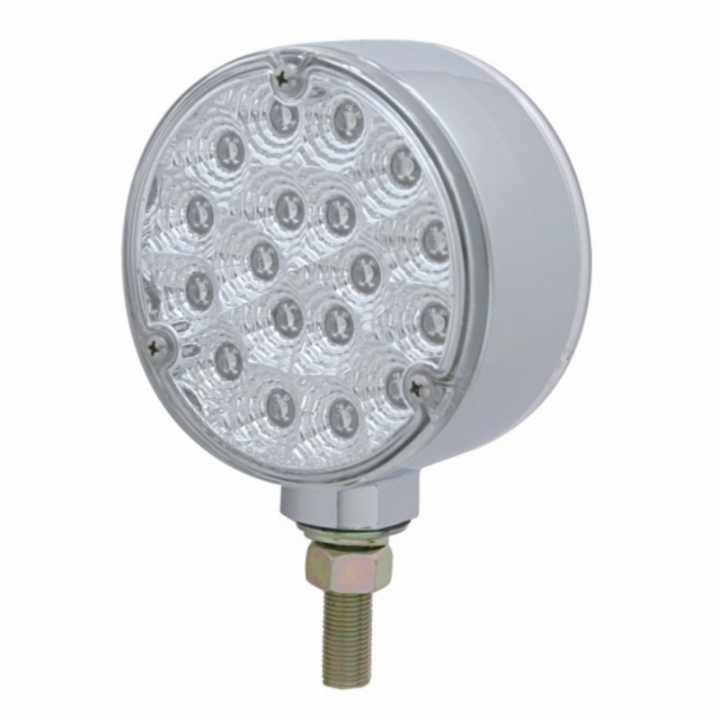United Pacific Double Face Turn Signal Light - Clear Lens (36 LED)