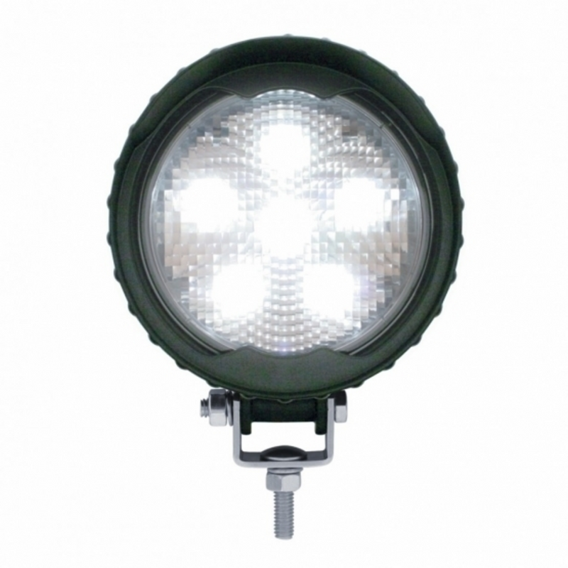 United Pacific 6 LED High Power 18 Watt Round Work Light 39688
