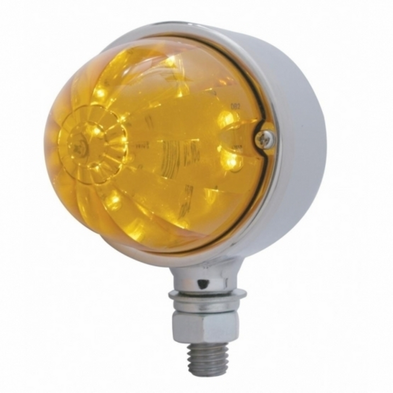 United Pacific 17 LED Dual Function Watermelon Single Face Light Amber LED/Amber Lens 39800