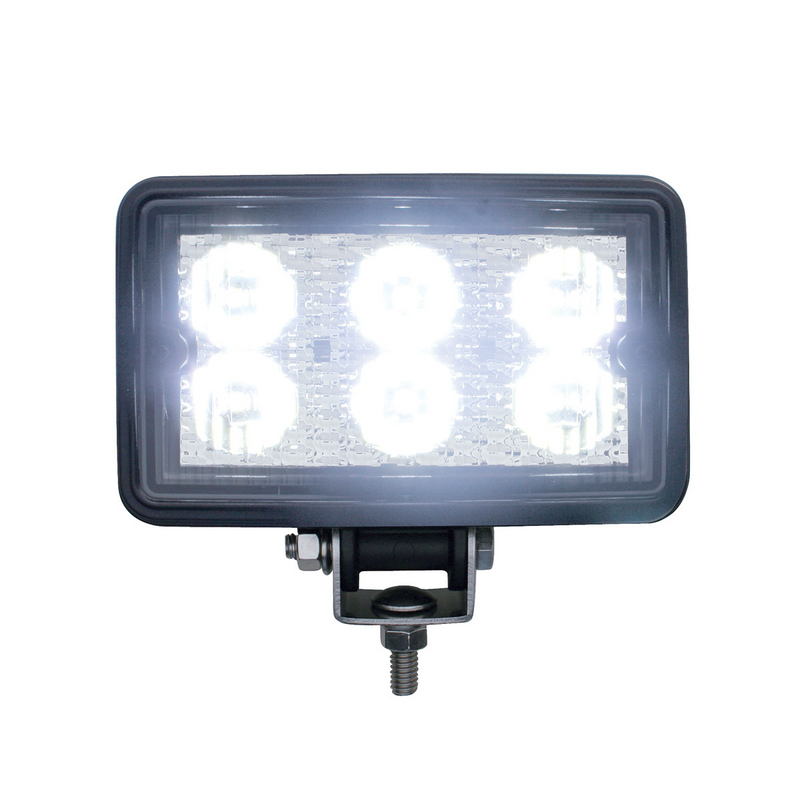 United Pacific 6 High Power 3 Watt LED Rectangular Work Light (Retail) 39901