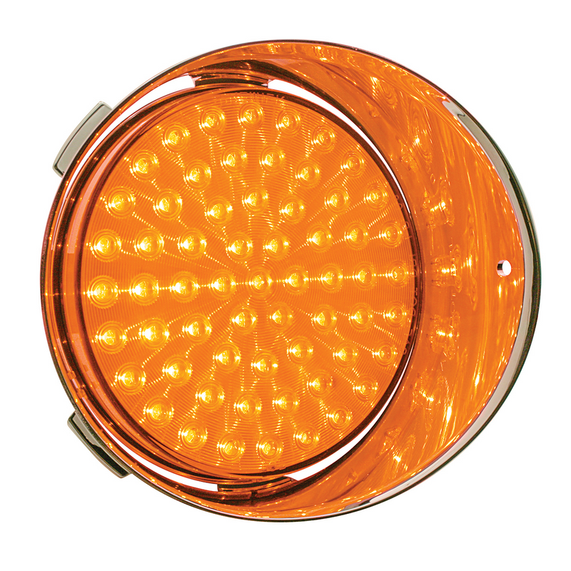 United Pacific 61 LED Freightliner Daytime Running Light (Passenger) Amber LED/Amber Lens 39903