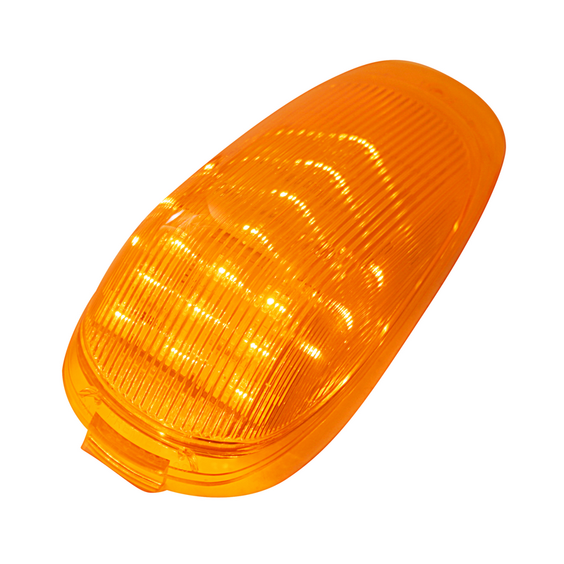 United Pacific 19 LED Grakon 2000 Cab Light Amber LED/Amber Lens 39952