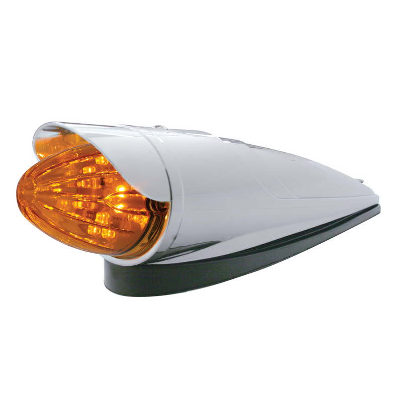 United Pacific 19 LED Watermelon Grakon 1000 Cab Light Kit With Visor Amber LED/Amber Lens 39954