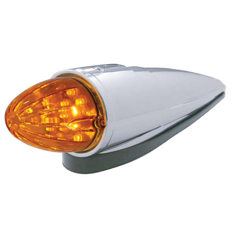 United Pacific 19 LED Watermelon Grakon 1000 Style Cab Light Kit Amber LED/Amber Lens 39962