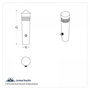 United Pacific Pointed Kenworth Toggle Switch Extension - Pointed (2 Pack)
