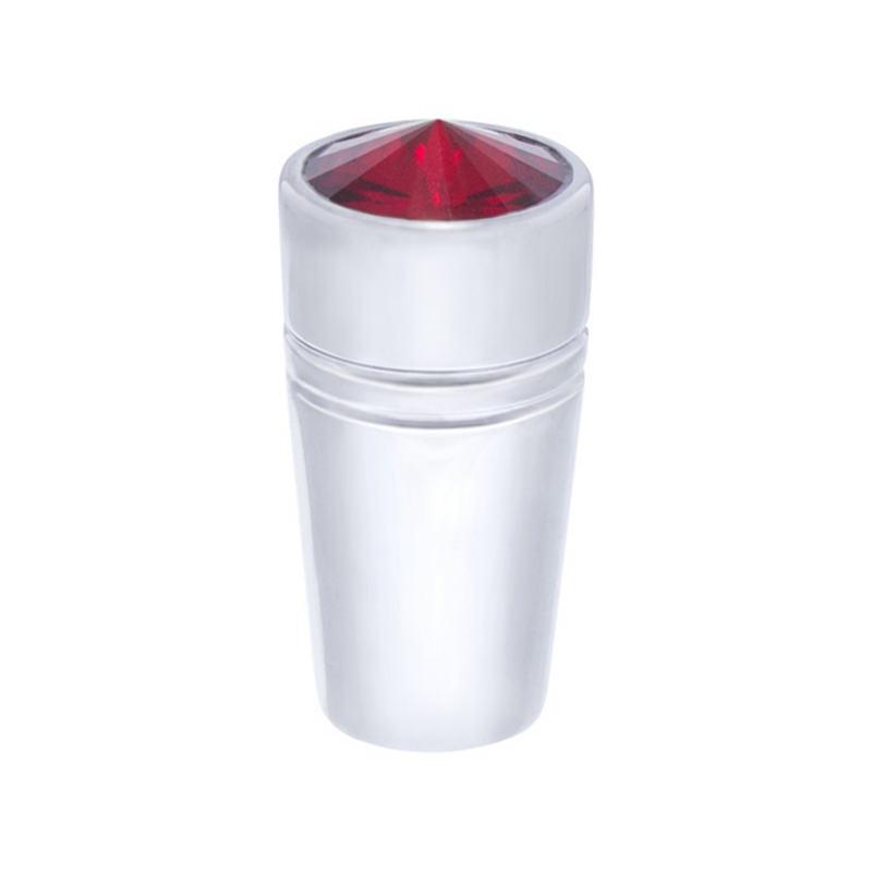 United Pacific Mini Toggle Switch Extension With Red Crystal For Peterbilt (3-Pack) 40217