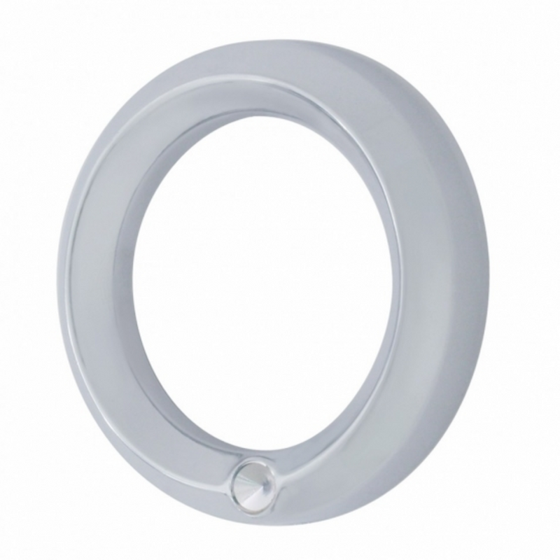 United Pacific Signature Series Small Gauge Cover For 2006+ Peterbilt -Indented 40685