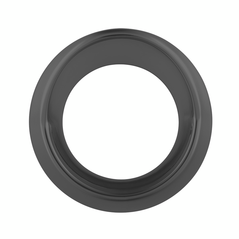 United Pacific Candy Color Small Gauge Cover With Visor-Matte Black 40701