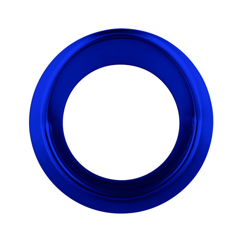 United Pacific Candy Color Small Gauge Cover With Visor-Indigo Blue 40702