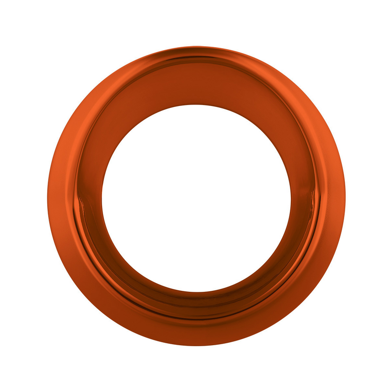 United Pacific Candy Color Small Gauge Cover With Visor-Cadmium Orange 40704