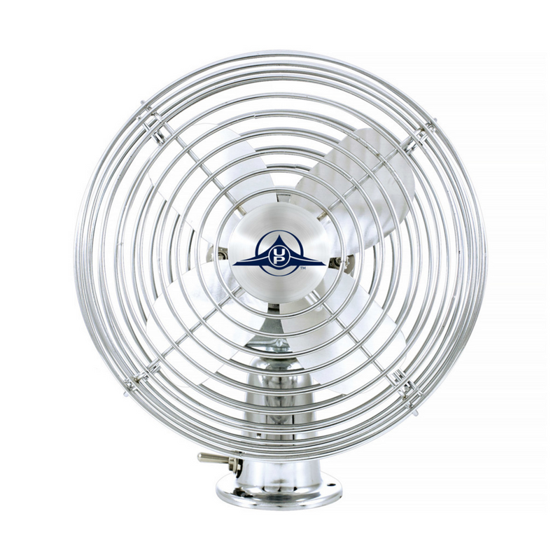 United Pacific Chrome 6" Heavy Duty Fan 12V 40848