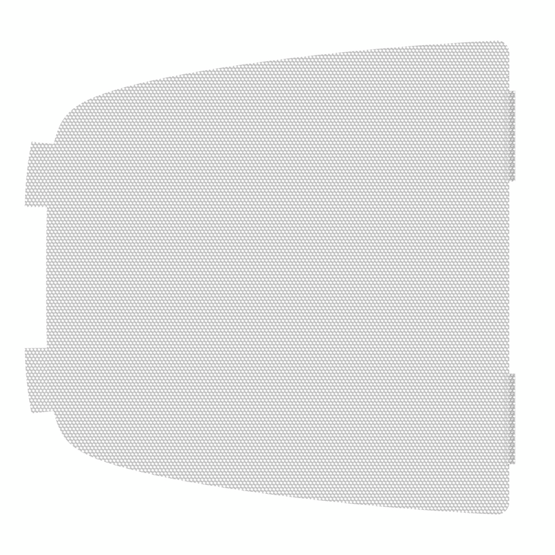 United Pacific Chrome Door Speaker Mesh Cover For Freightliner Century (2003-2008), & Columbia (2007-2014) 40880