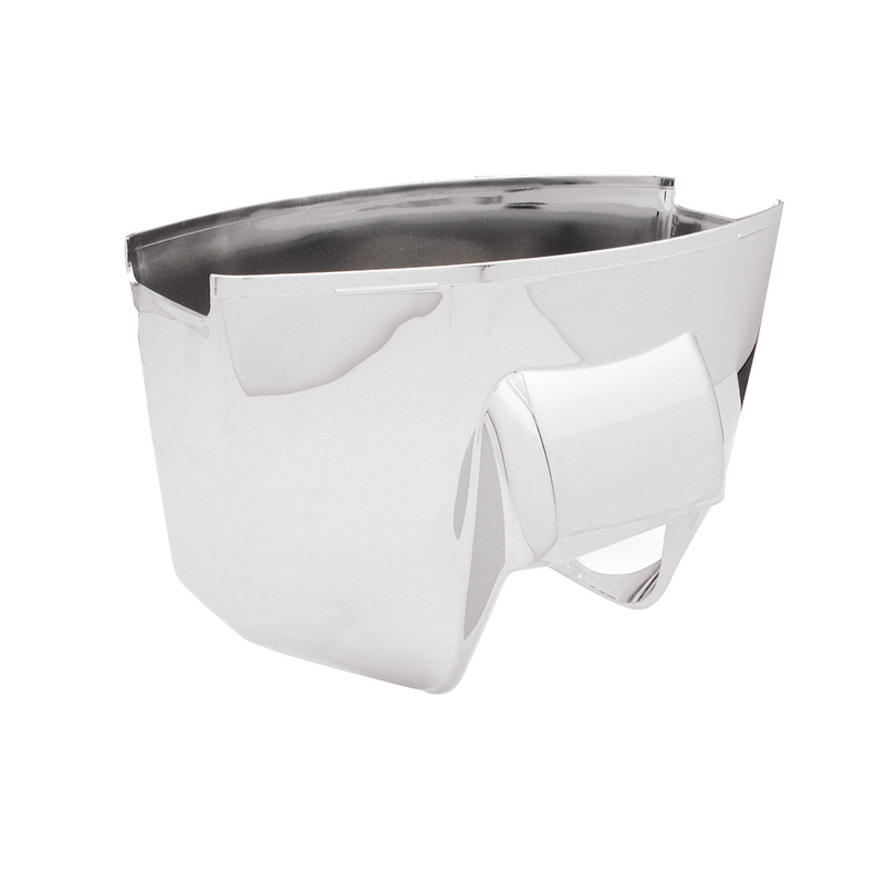 United Pacific Chrome Upper Steering Column Cover For 1997-2001 Kenworth W900/T800 And Peterbilt 379/378 40905