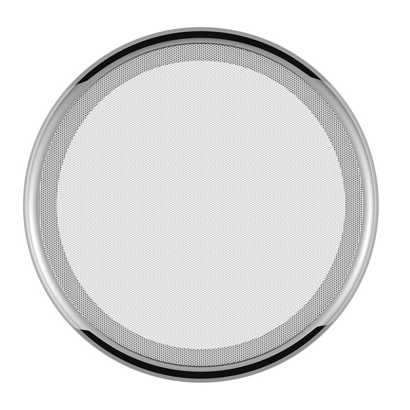 United Pacific Chrome 7- " Round Speaker Cover For Peterbilt 389 (2008+), 388 (2008-2014), 379/378/335/330 (1995-2000), Snap- 40917