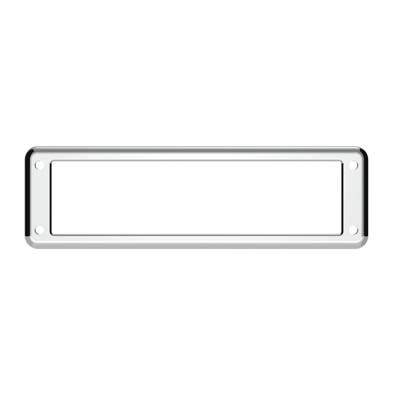 United Pacific Chrome Plastic Overhead Pocket Bezel For 2000-2010 International 9900/9400/9200 40940
