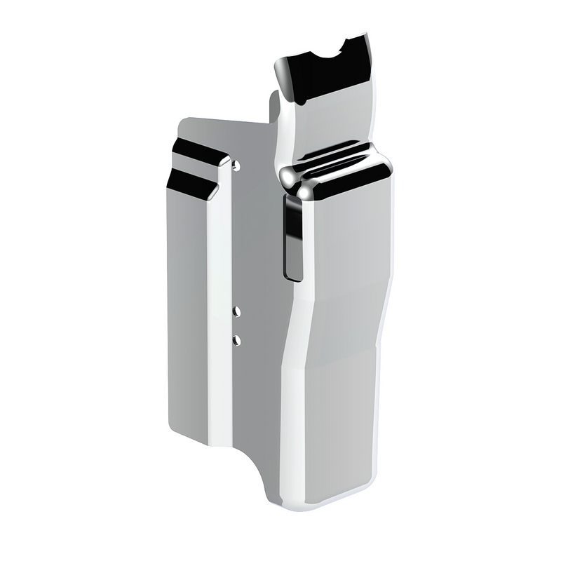 United Pacific Chrome Plastic Mid Steering Column Cover For Peterbilt 379/378 (1998-2005), 335 (2005-2010), 330 (2000-2010) 40949