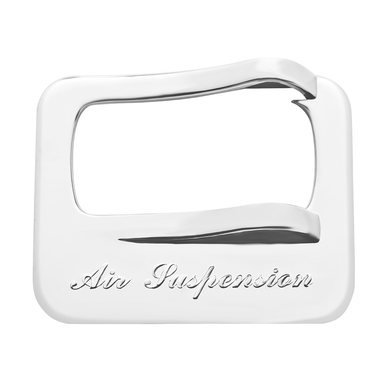 United Pacific Chrome Plastic Rocker Switch Cover For Peterbilt Air Suspension 40972
