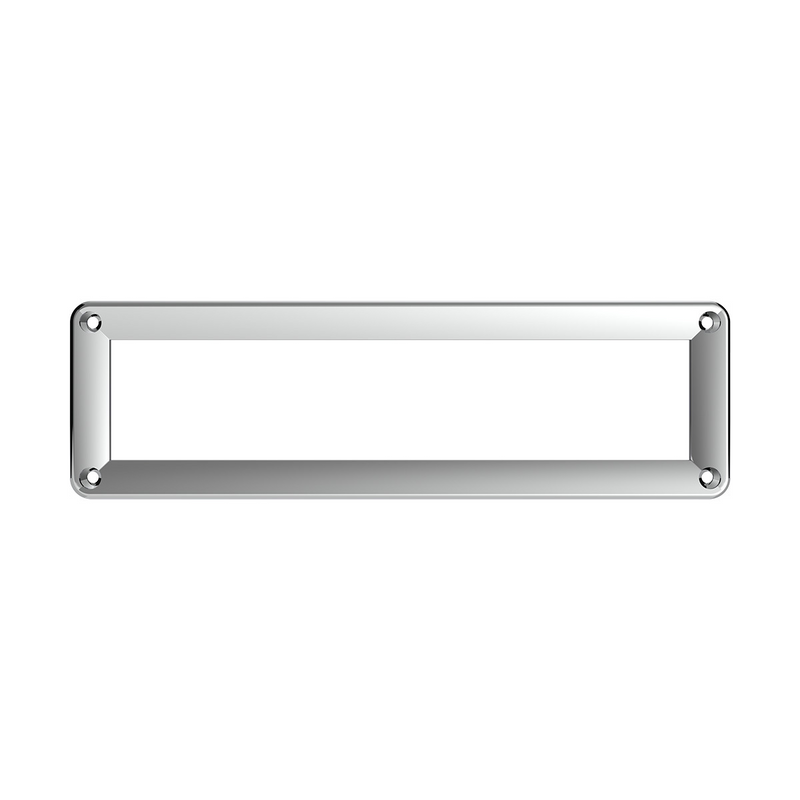United Pacific Chrome Plastic A/C Control Bezel 40993