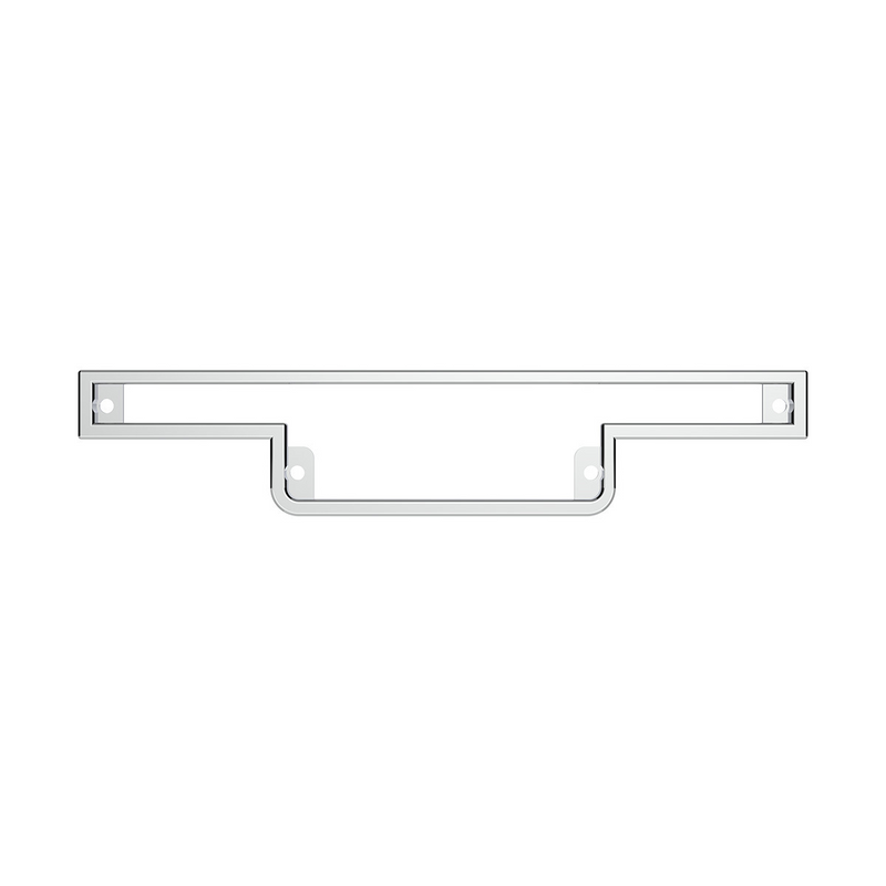 United Pacific Chrome Plastic Warning Light Panel Bezel Without Visor For 1990-2000 Peterbilt 379/378/377 41010