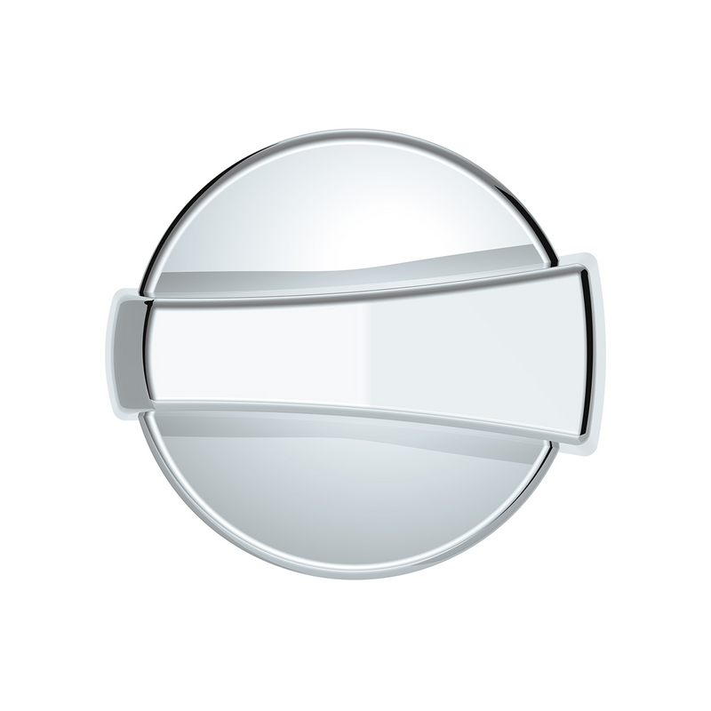 United Pacific Chrome A/C & Heater Control Knob For Peterbilt 41016