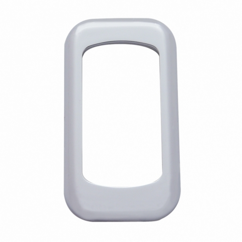 United Pacific Chrome Plastic Rocker Switch Bezel (Bulk) 41074B