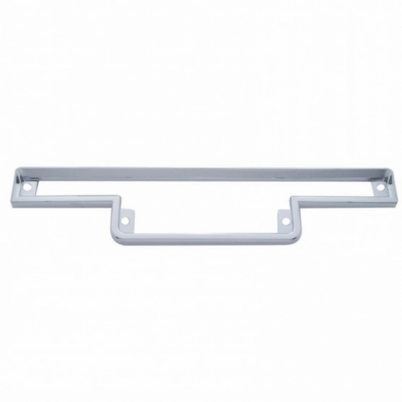 United Pacific Chrome Plastic Warning Light Panel Bezel With Visor For 1990-2000 Peterbilt 379/378/377 41080