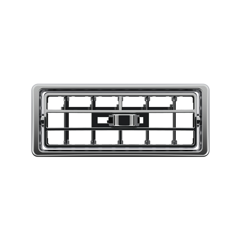 United Pacific Chrome Plastic A/C Vent For 2002-2005 Kenworth W900/T800/T600 Center 41104