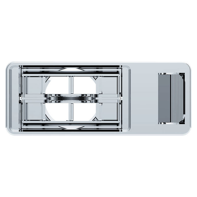 United Pacific Chrome Plastic A/C Vent For 2001 & Earlier Kenworth Driver 41137