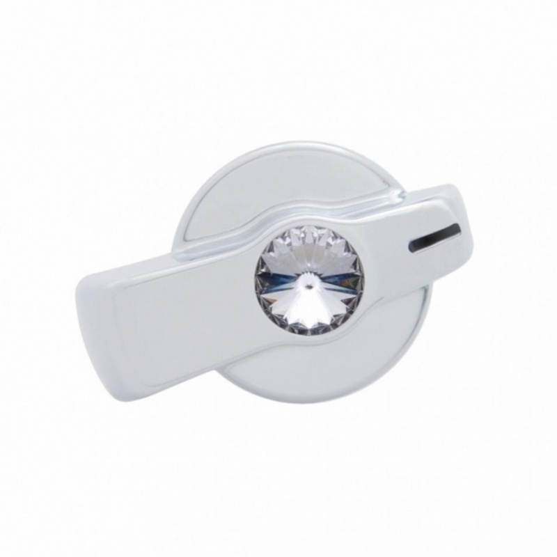 United Pacific A/C Knob For Freightliner (Older Model) Clear Crystal 41173