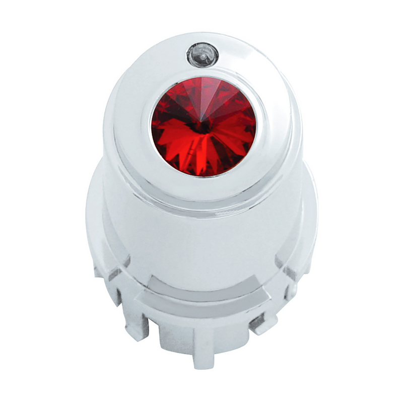 United Pacific Center A/C Control Knob For 2006+ Kenworth Red Crystal 41196