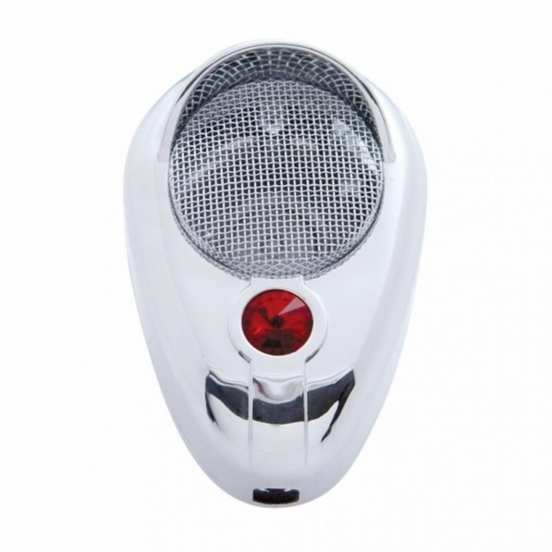 United Pacific Signature CB Microphone Cover Red Crystal 41208