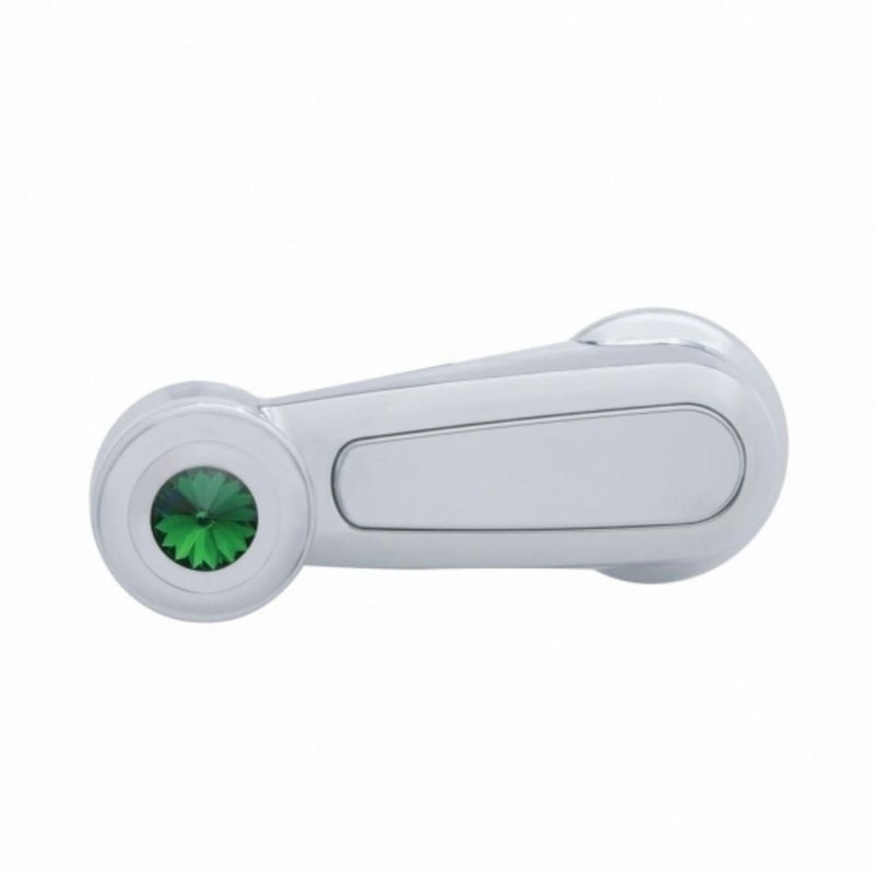 United Pacific Window Crank With Green Crystal For Peterbilt (2006+) 41225