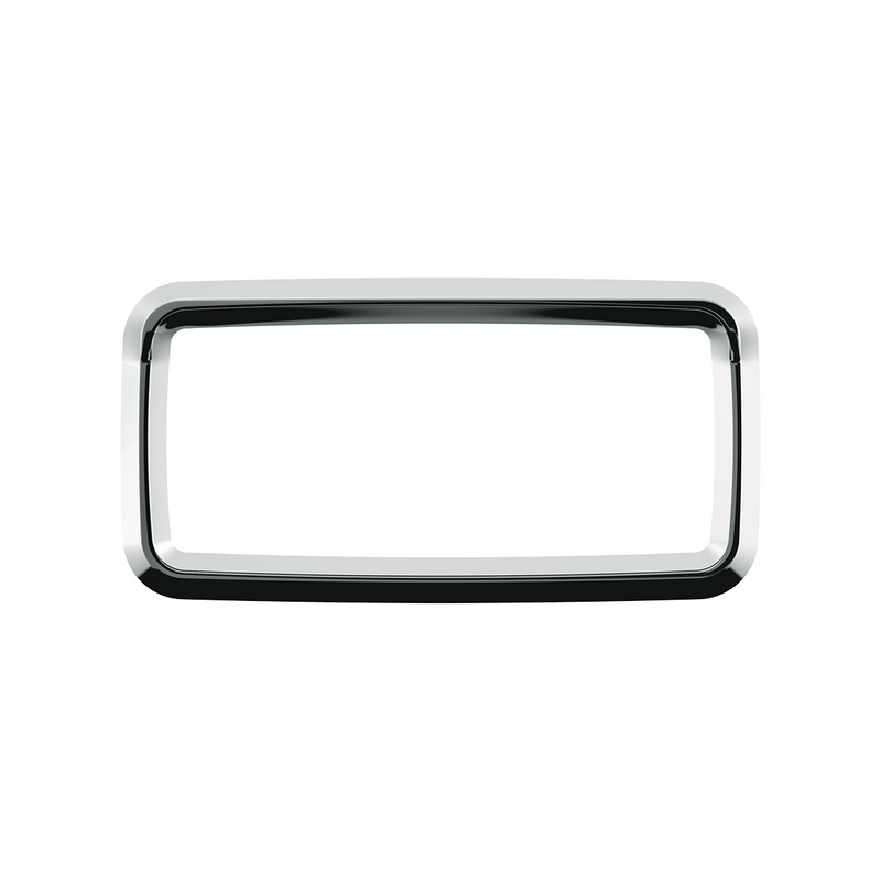 United Pacific Center Dash Instrument Bezel With Visor For 2006+ Peterbilt 41236