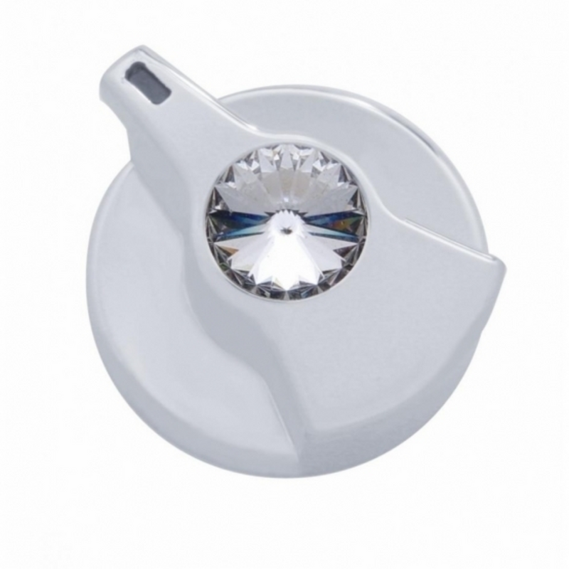 United Pacific Timer Knob With Clear Crystal For Peterbilt 41259