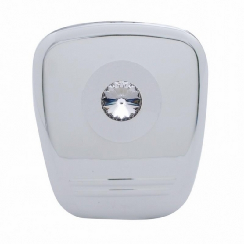 United Pacific Diagnostic Plug Cover For 2006+ Peterbilt Clear Crystal 41276