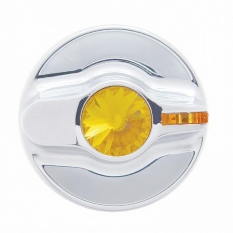 United Pacific Signature A/C Control Knob For Kenworth Amber Crystal 41315