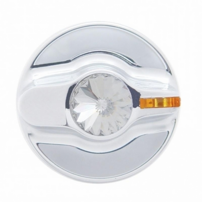 United Pacific Signature A/C Control Knob For Kenworth Clear Crystal 41317