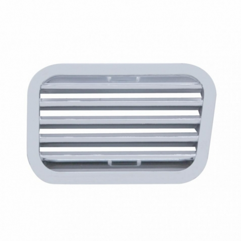 United Pacific Chrome Plastic A/C Defroster Vent For 2006+ Kenworth W900/T800/T660/T600- Passenger 41373