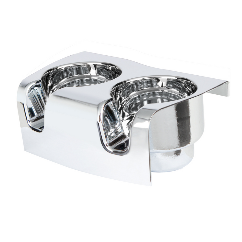 United Pacific Chrome Plastic Cup Holder For Kenworth W900/T800 (2006+) And T660 (2007-2017) 41410