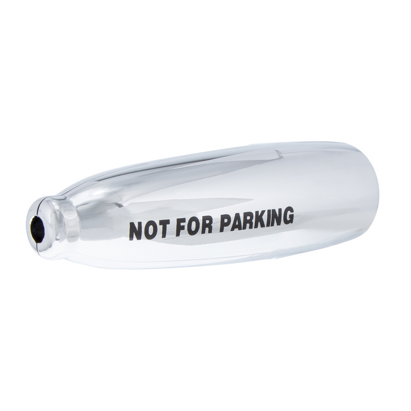 United Pacific Chrome Plastic "Not For Parking" Trailer Brake Lever Cover For 2006+ Kenworth 41429