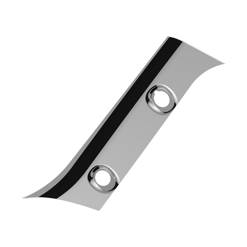 United Pacific Chrome Plastic Interior Window Post Cover For 2006-2024 Kenworth W900 Passenger 41431