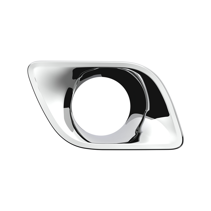 United Pacific Chrome Plastic Fog Light Bezel For 2013-2021 Kenworth T680-Passenger 41546