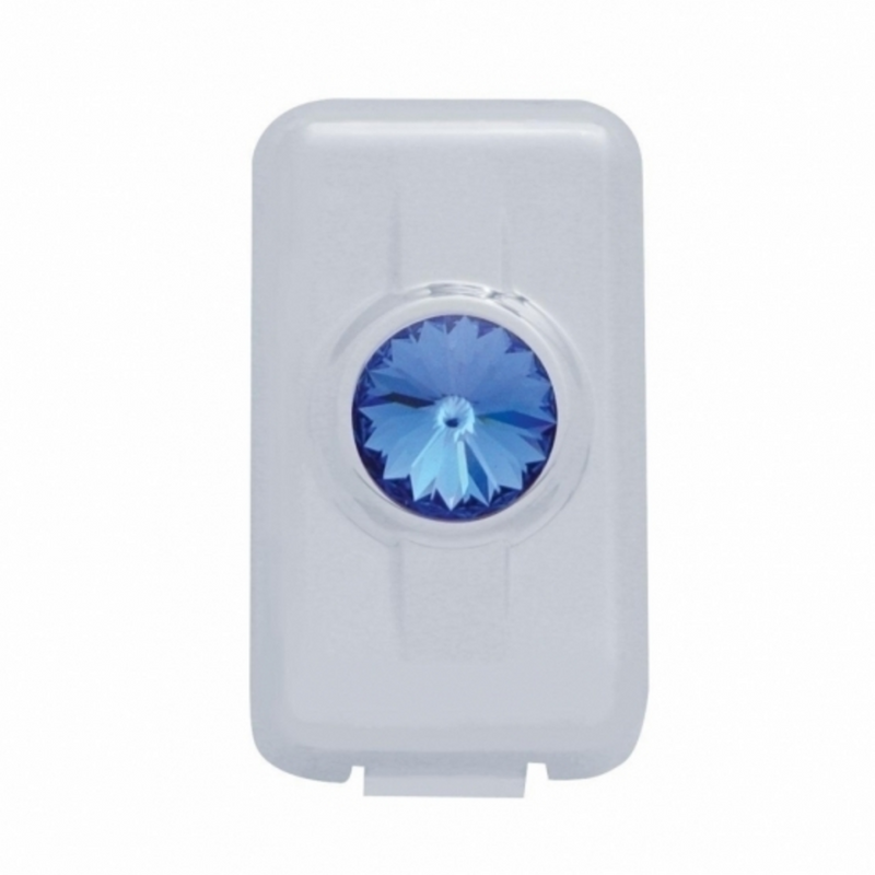 United Pacific Switch Plug Cover For Volvo Blue Crystal (2-Pack) 41603