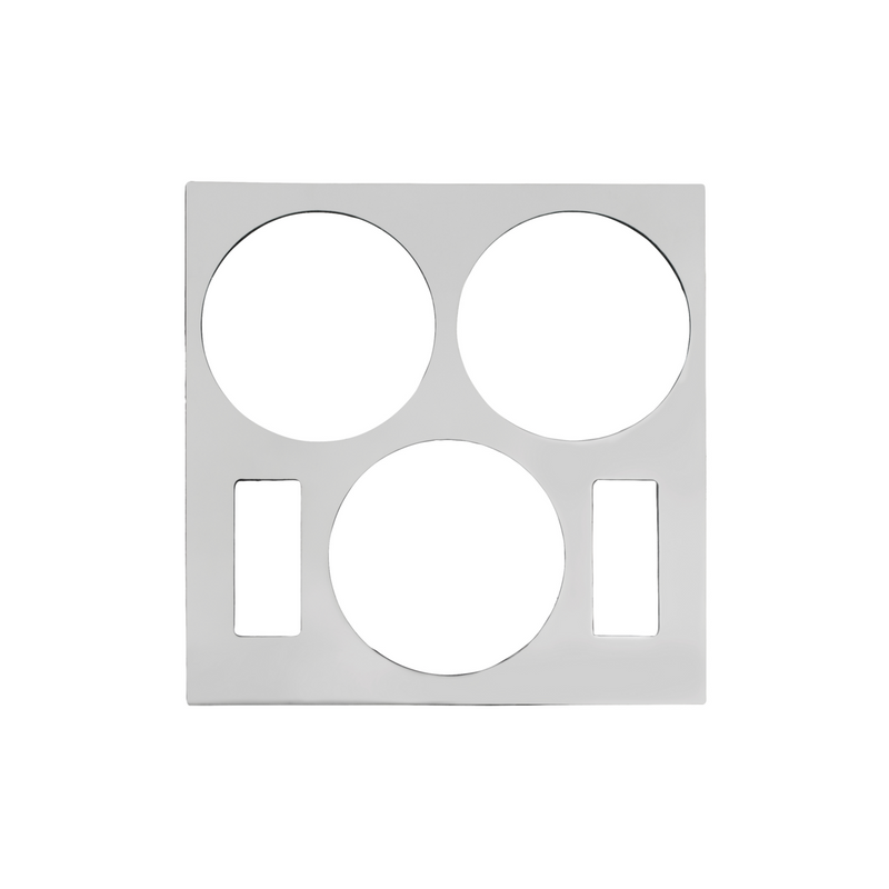 United Pacific Stainless Steel Volvo A/C Control Trim 41630