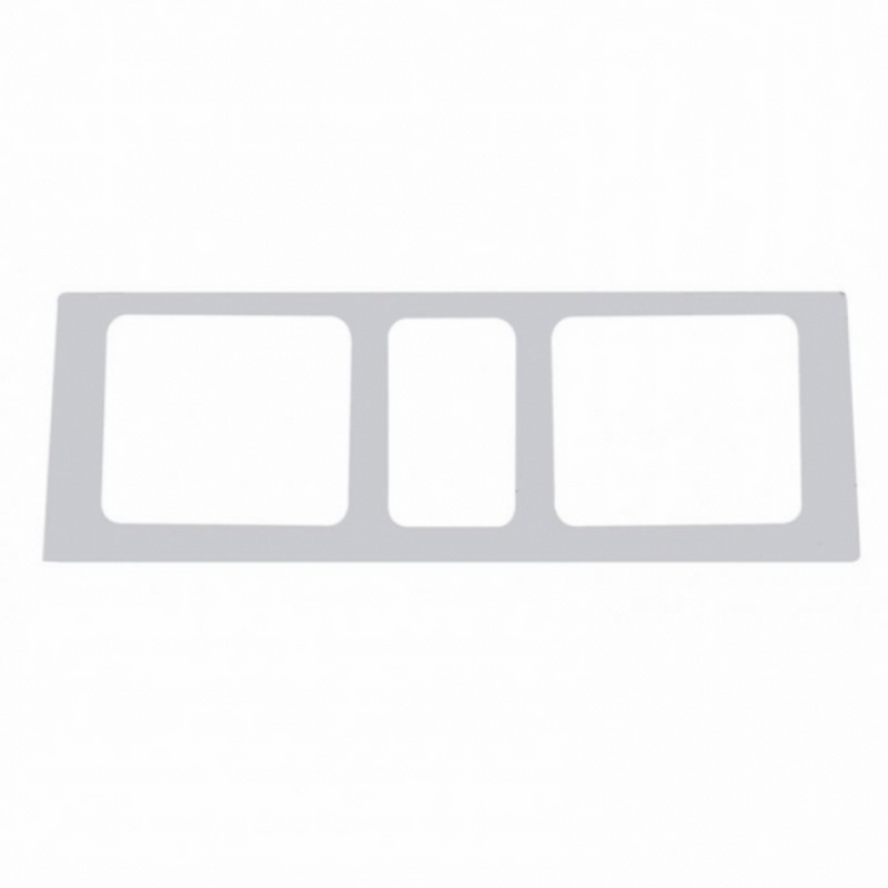 United Pacific Stainless Steel Volvo Lower Dash Trim Right 41632