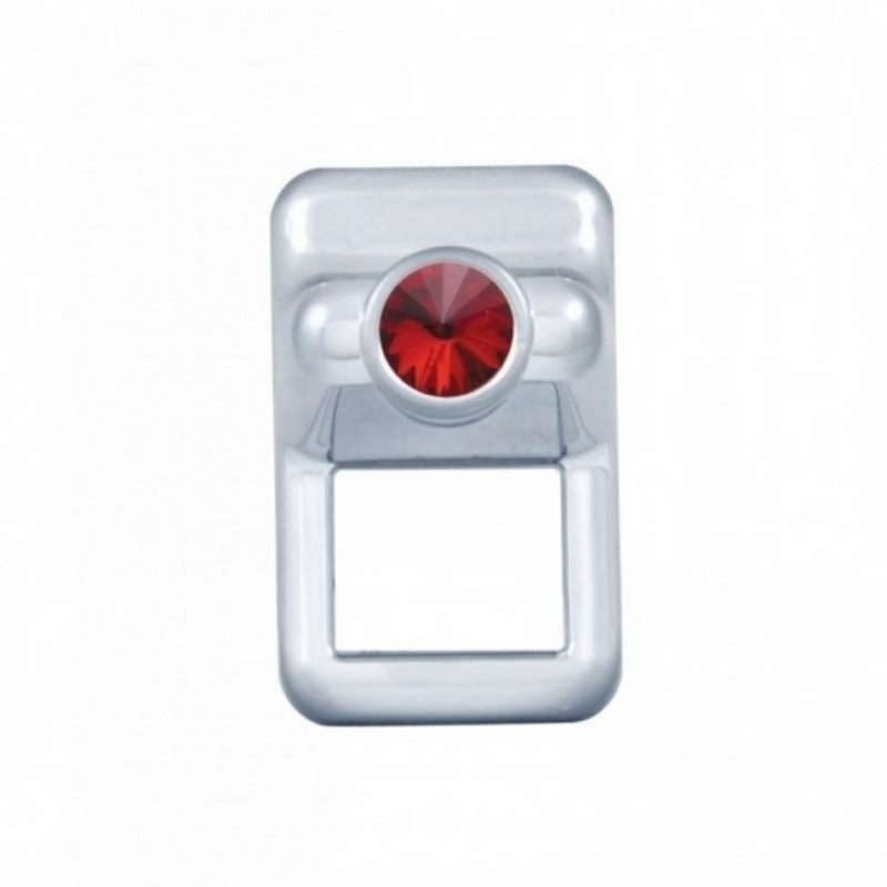 United Pacific Toggle Switch Cover For Volvo Red Crystal 41657